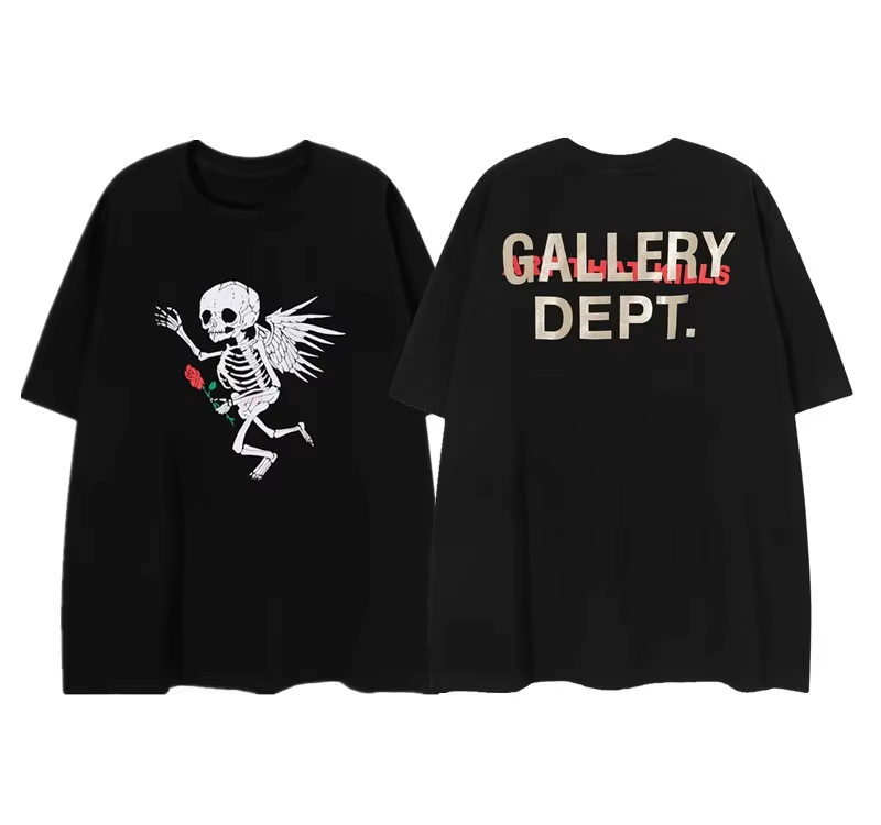 Streetwear Brand Clothing - สกัลแองเจิลแบรนด์แฟชั่นระดับไฮเอนด์เสื้อยืดผ้าฝ้ายเสื้อยืดลายกราฟิกผู้ชายผู้หญิงฤดูร้อนสตรีทแวร์