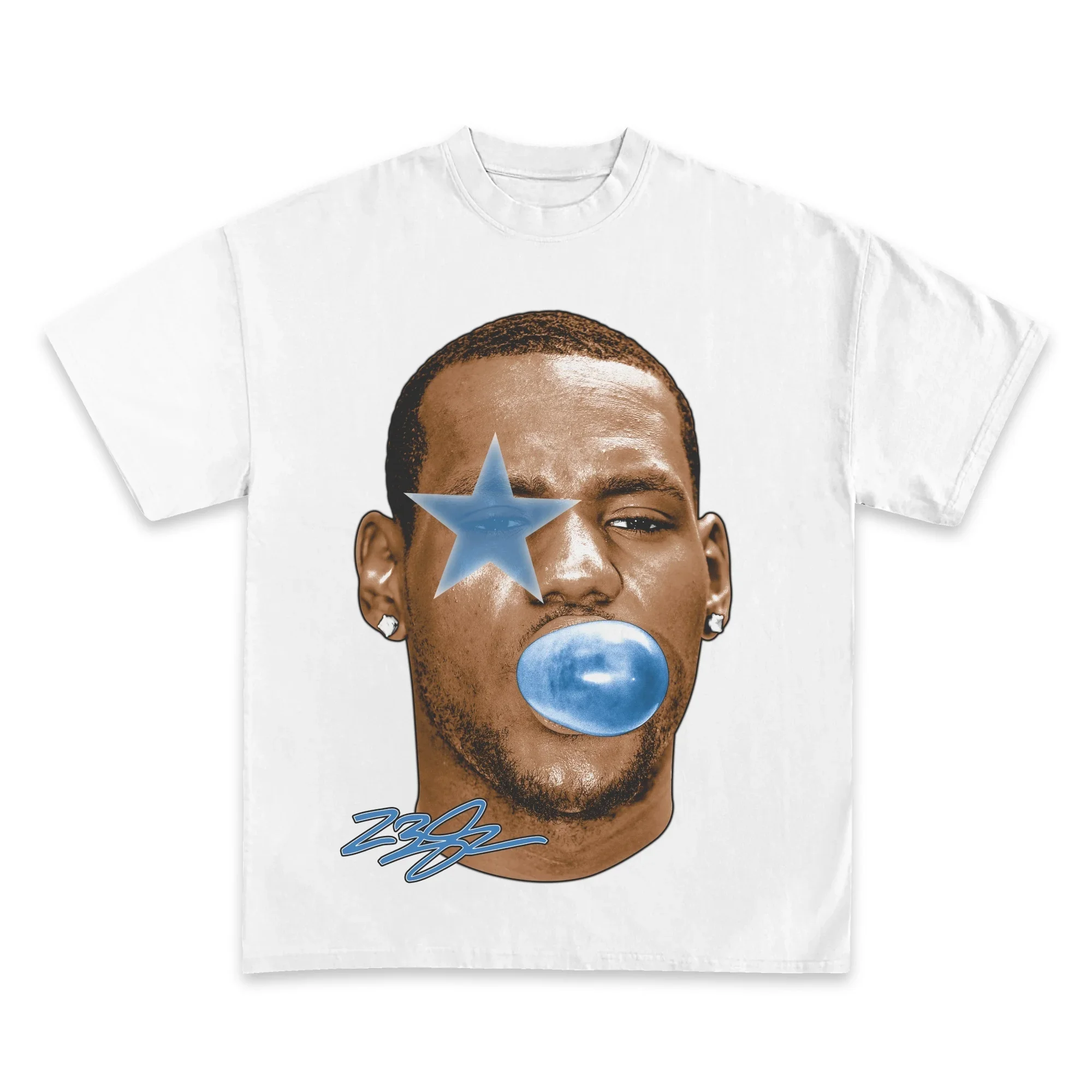Streetwear Brand Tees - Lebron James บาสเกตบอล Star T เสื้อผู้ชายผู้หญิงแขนสั้นผ้าฝ้าย