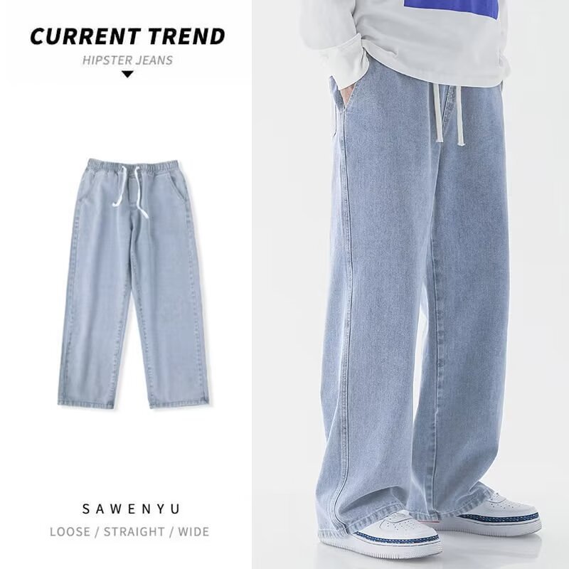 กางเกงยีนส์ผู้ชายสไตล์สตรีทแวร - Streetwear Brand Denim บทวิจารณ์และราคา