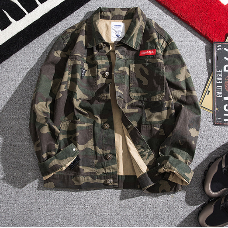 Denim แจ็คเก็ต2021ฤดูใบไม้ร่วง - Streetwear Brand Denim บทวิจารณ์และราคา