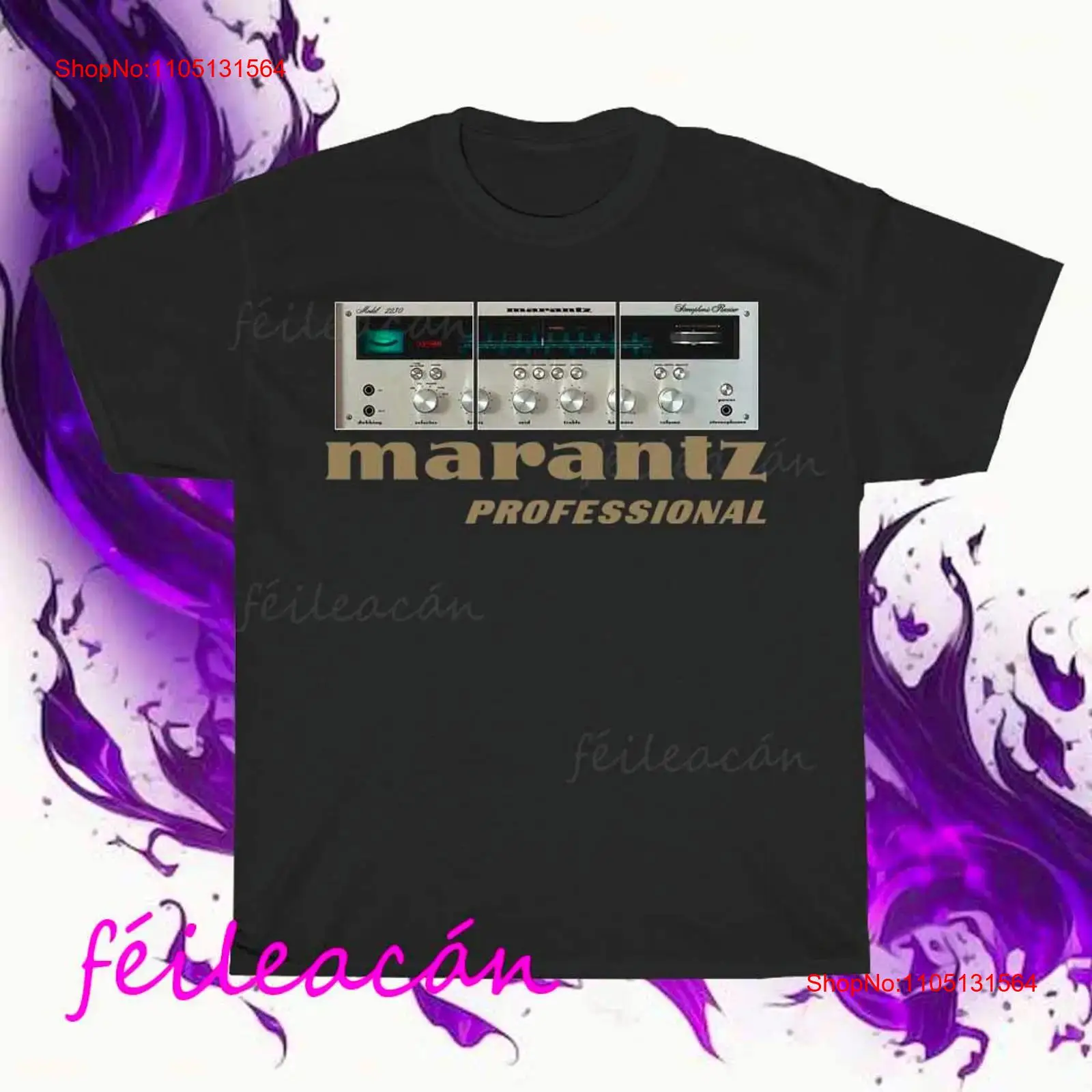 เสื้อยืดลายโลโก้ Marantz Ampli - Streetwear Brand Tees บทวิจารณ์และราคา