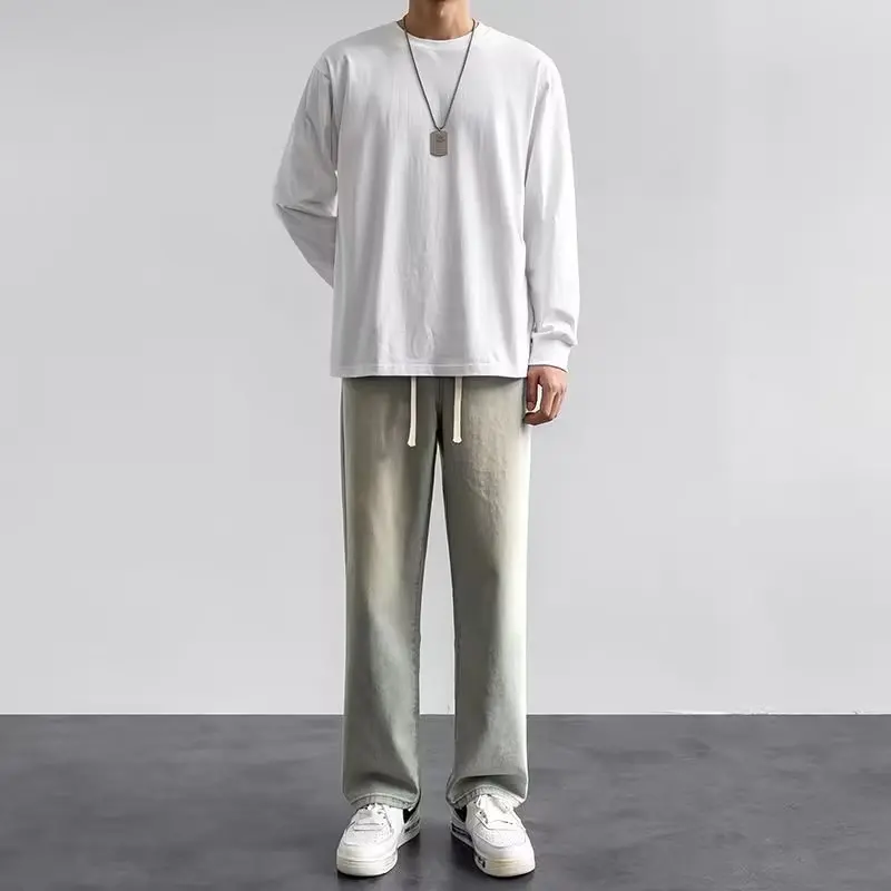 กางเกงยีนส์ทรงหลวมสไตล์สตรีทแว - Streetwear Brand Denim บทวิจารณ์และราคา